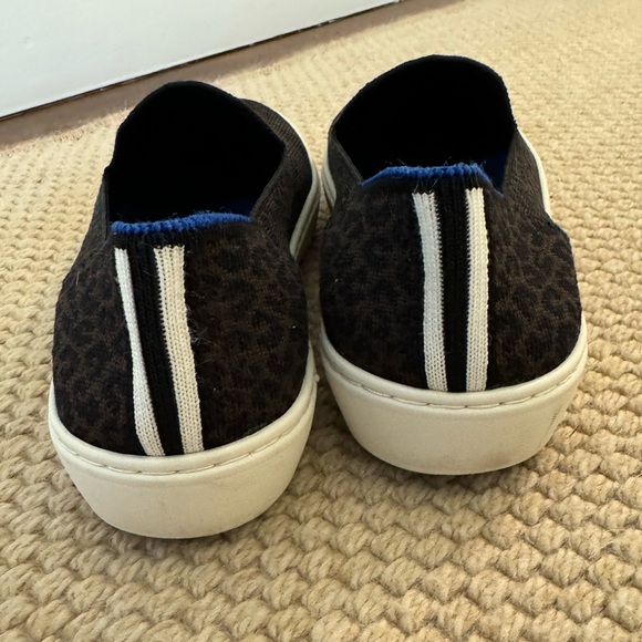Rothy’s dark leopard slip on shoes (size 8) - Picture 3 of 4